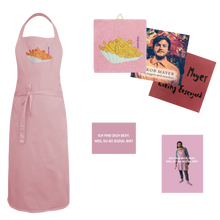 Laden Sie das Bild in den Galerie-Viewer, rosa pinke Pommes Fliese,Socken und Schürze in rosa + Living Easengard (CD) und vom.joggen.und.racuhen (CD). Jakob Mayer