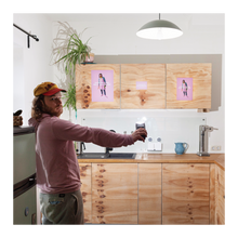 Laden Sie das Bild in den Galerie-Viewer, Jakob Mayer / rosa Postkarte / rosa Plakat / rosa Kunstdruck