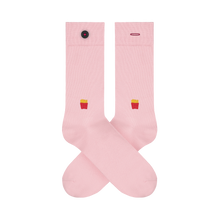 Laden Sie das Bild in den Galerie-Viewer, Pinke rosa Pommes Socken Siegfried A-Dam, Jakob Mayer
